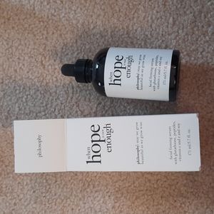 NWT.  MEGA-SIZED Philosophy When Hope Is Not Enough Serum